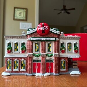 Vintage Dept. 56 Coke Bottling Plant